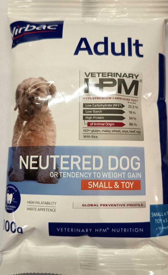 Virbac Dog PARAUGS (Adult Neutered Small&Toy) 100G